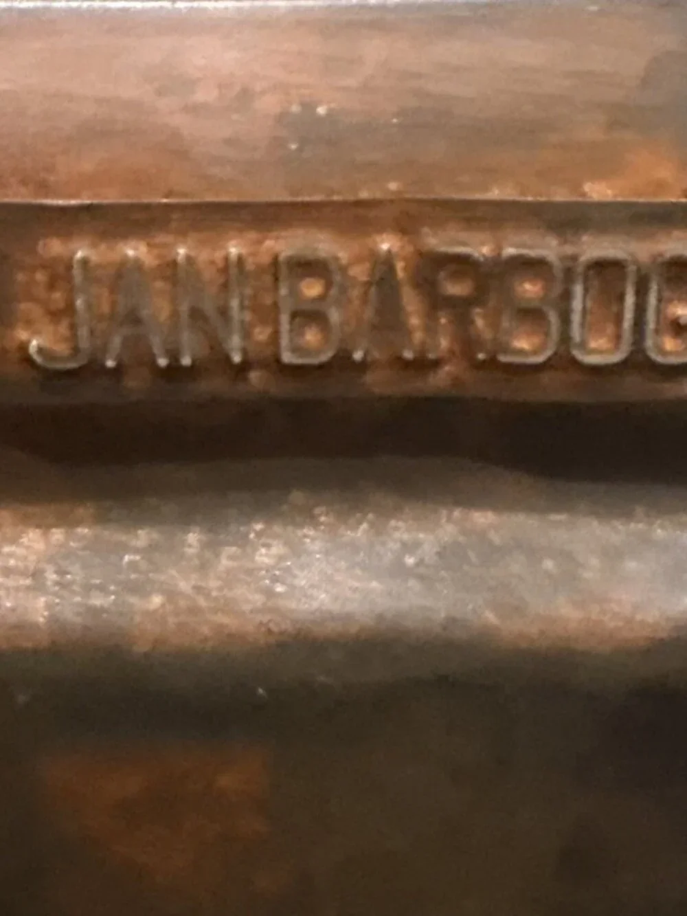 JAN BARBOGLIO Hand Made Iron 18